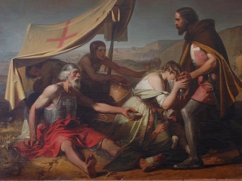 Un episodio della sete sofferta dai primi Crociati (1852) - Pinacoteca Nazionale di Bologna